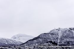 Fjellstua on Storsteinen Mountain in Tromso, Norway 0LwmDb