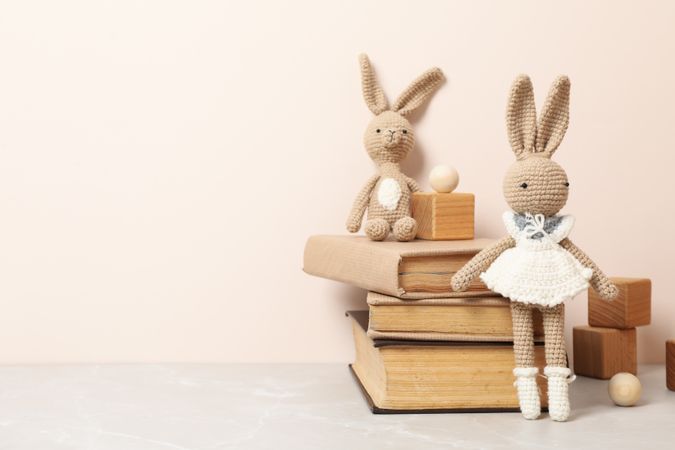 Book for baby, concept of literature for children and baby