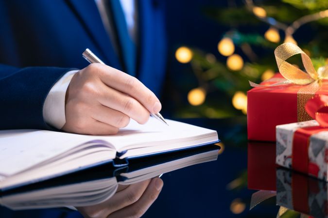 New Year business goals and planning