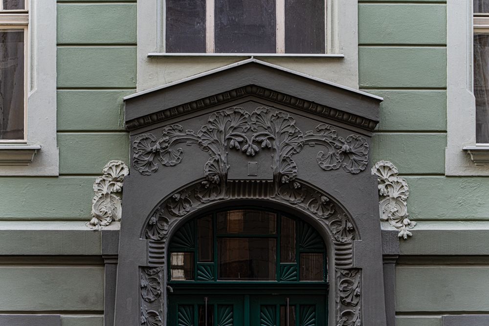Decooration of the building in Old Prague