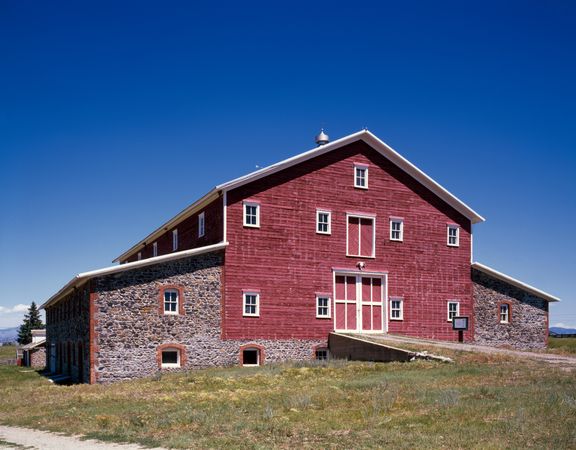 Kleffner Ranch Barn, Helena, Montana