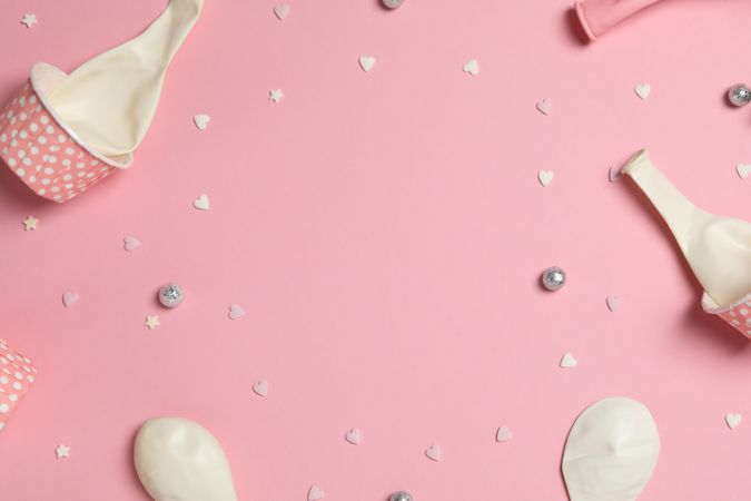 Concept of party and celebration, accessories for party