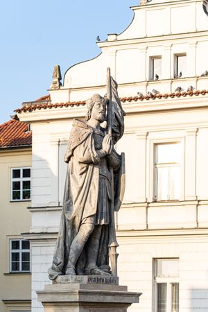 Charles Bridge square in Old Prague