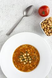 Traditional Harira soup for Ramadan