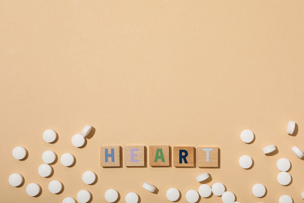 The drug in the form of tablets for the heart.