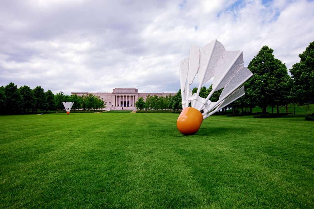 The Nelson Atkins Art Museum in Kansas City, Missouri