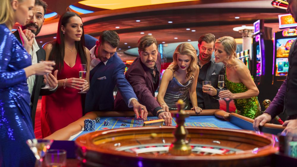 Footage of a Spinning Roulette Wheel.