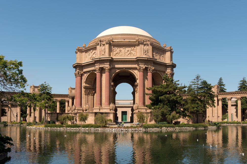 Palace of Fine Arts in San Francisco