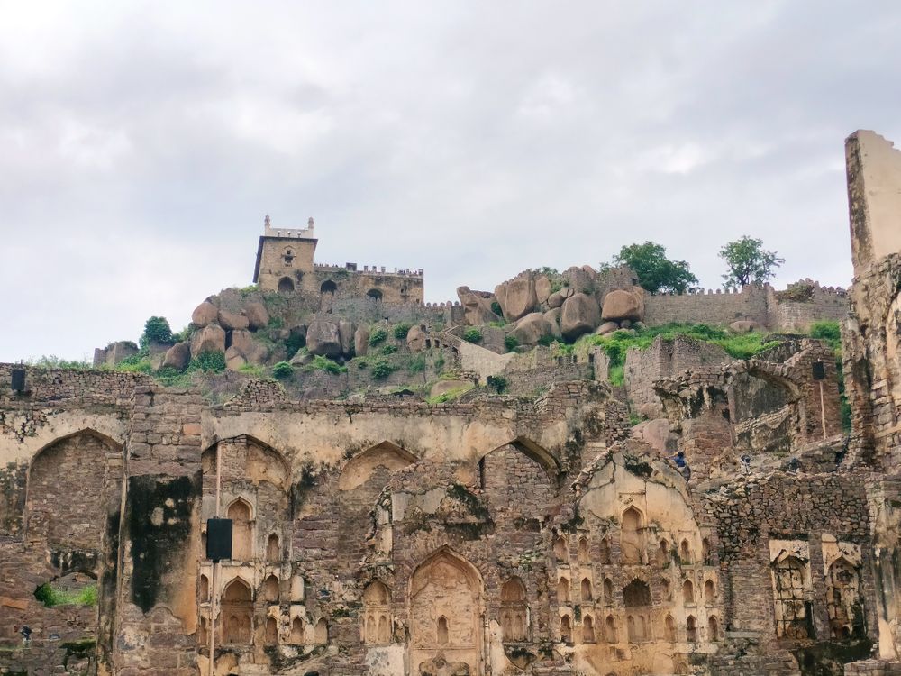 Golconda Fort in Hyderabad, Telangana
