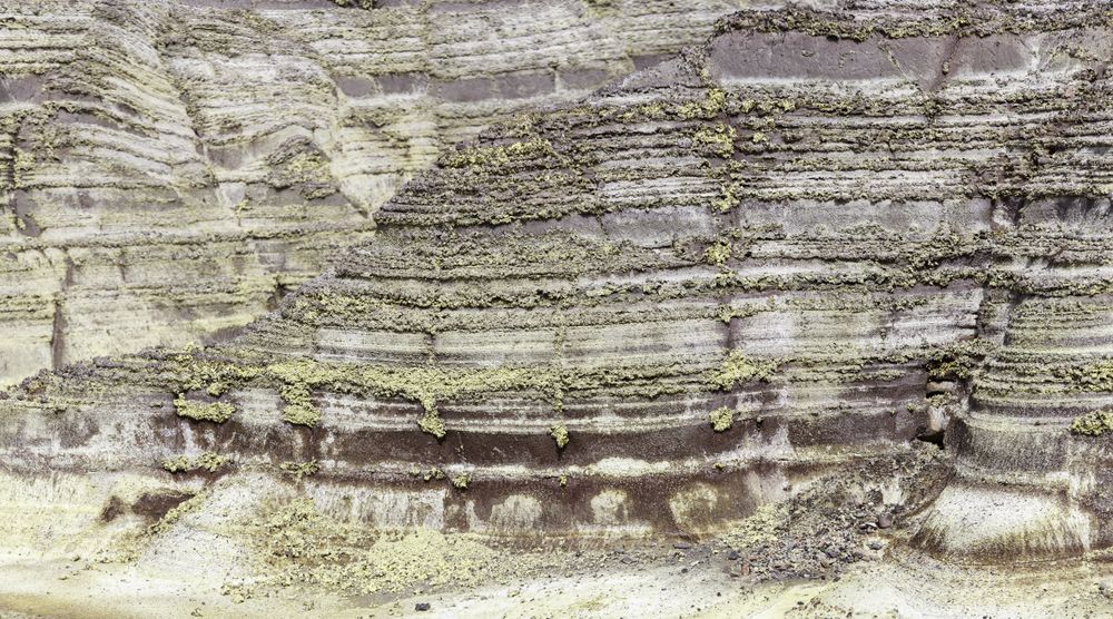 Mining terraces in Riotinto, Huelva