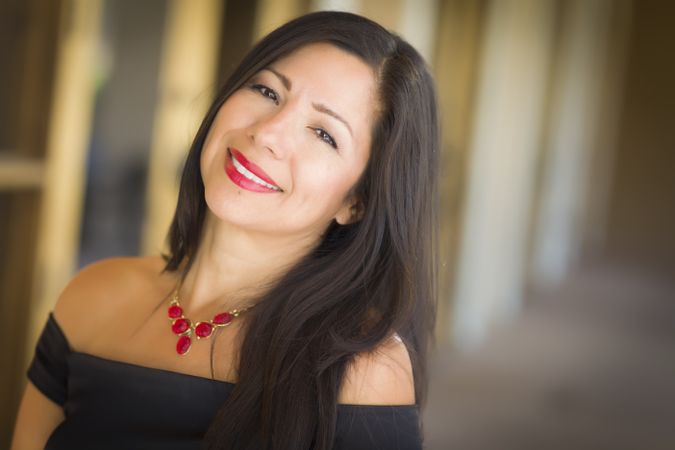 Portrait of Hispanic Woman