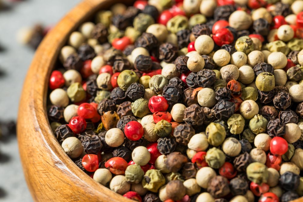 Organic Raw Mixed Peppercorns