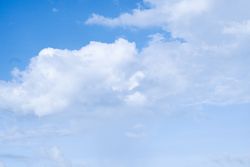 Blue sky background nature