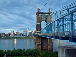 View from Kentucky of Cincinnati, Ohio
