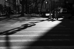 Chinatown and evening light, NYC