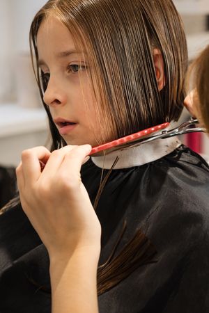 Child Model Bob Short Haircut