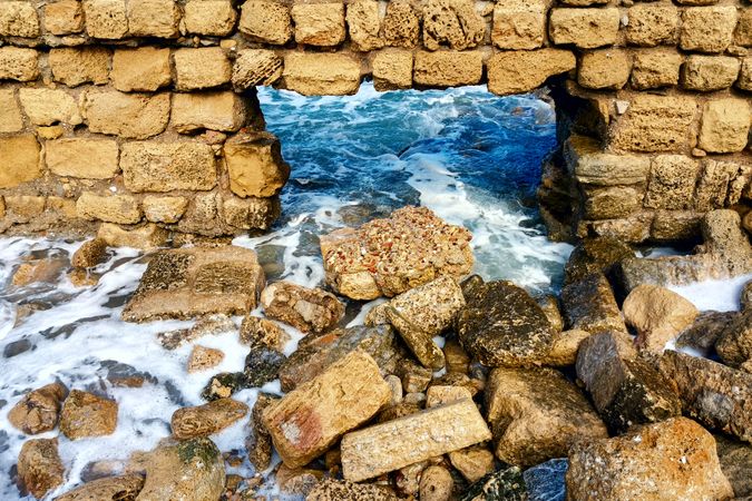Seascape Mediterranean coast
