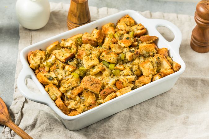 Homemade Thanksgiving Turkey Stuffing Dressing