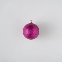 Pink holiday decoration on light background