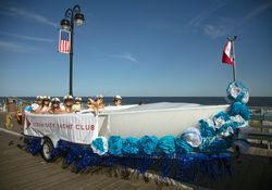 The 108th Annual Ocean City Baby Parade along the boardwalk in Ocean City, New Jersey O486j0