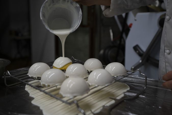 Process of cooking delicious mousse desserts