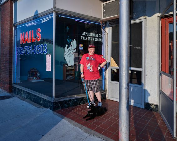 A proudly transgender man, Kristopher Corey Markus, St. Johnsbury, Vermont