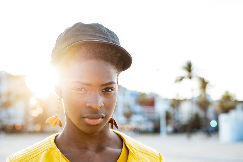 Portrait of a Black woman