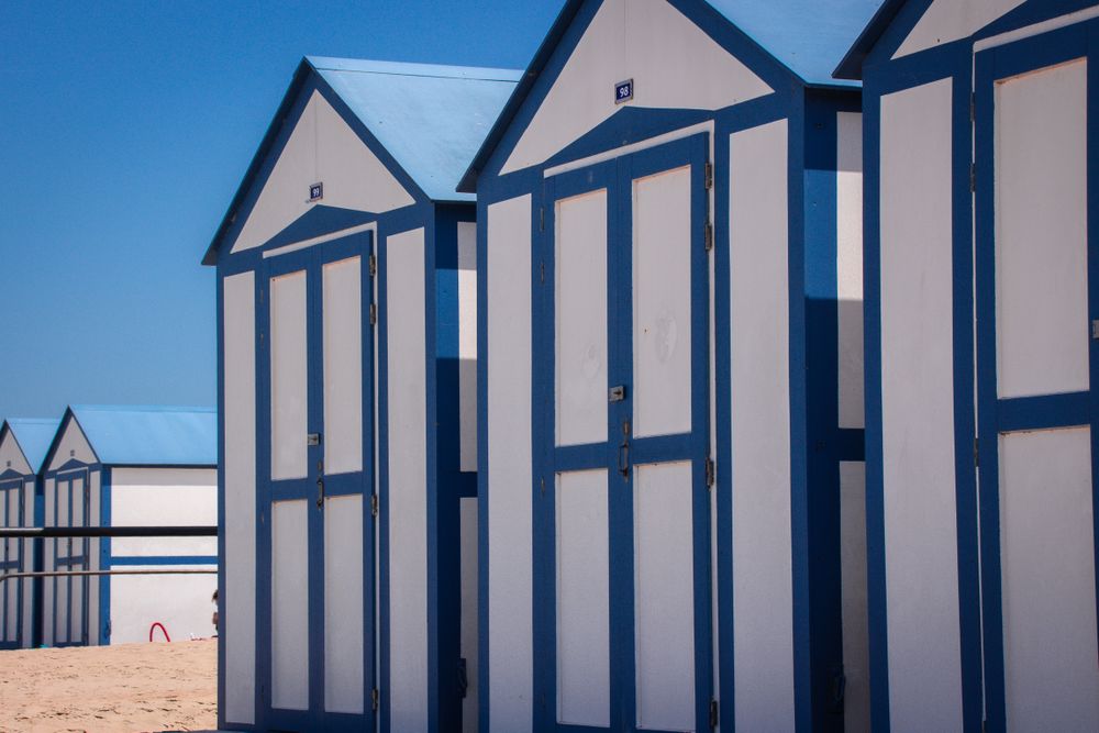 Beach cabins