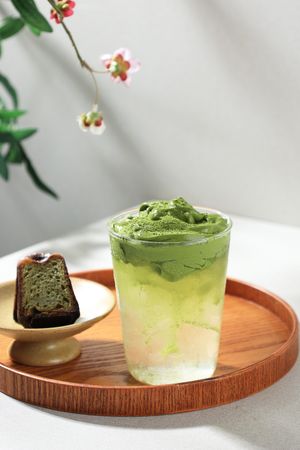 Homemade Matcha Cloud Fresh Beverage