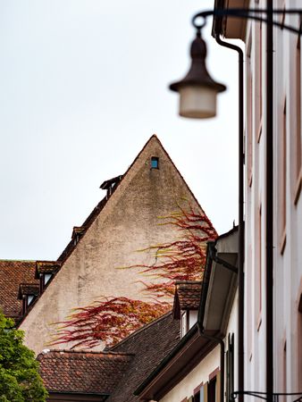 Streets of beautiful Basel. The comfort of an old European city