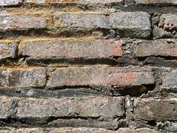 old brick texture in close up