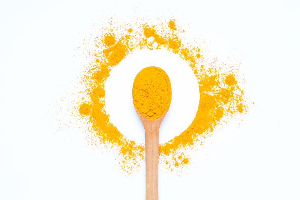 Fragrant seasoning - turmeric, one of the main ingredients in Indian curry