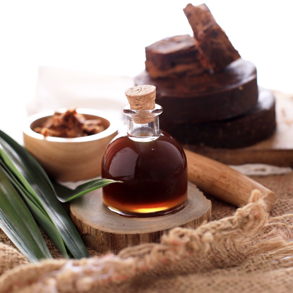 Liquid Palm Sugar on Small Bottle