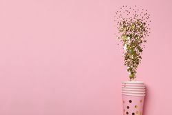 Concept of party and celebration, accessories for party