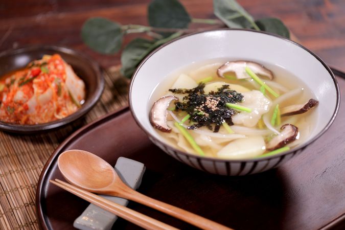 Korean Healthy Food. Fresh Ingredients.