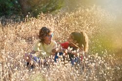 Friends enjoying time together in nature