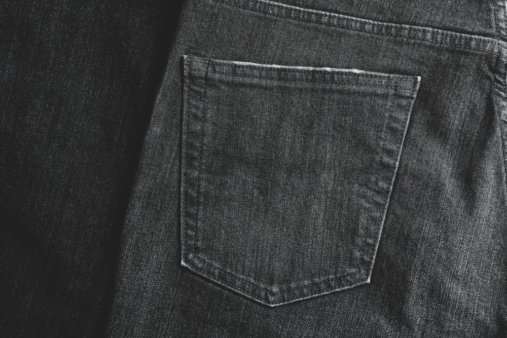 jeans textured background, close up