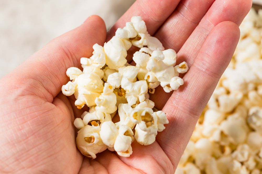 Homemade Healthy Butter Popcorn