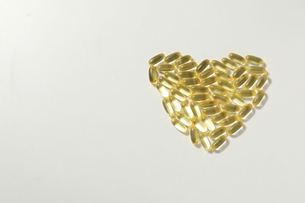 Immunity support capsules - Omega, health care concept