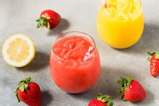 Frozen Boozy Hard Seltzer Slushie