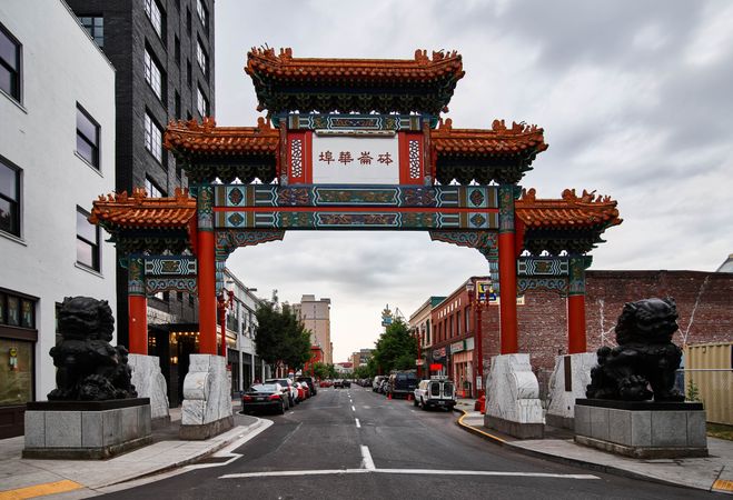 The Chinatown Gateway, Portland, Oregon