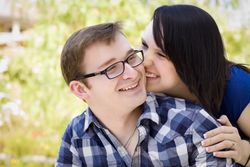 Young Couple Having Fun in the Park