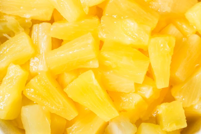 Organic Canned Pineapple Tidbit Chunks