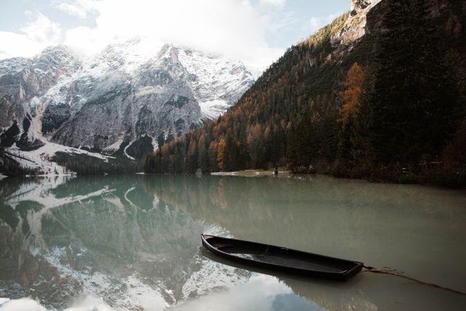 Beautiful lake and mountains