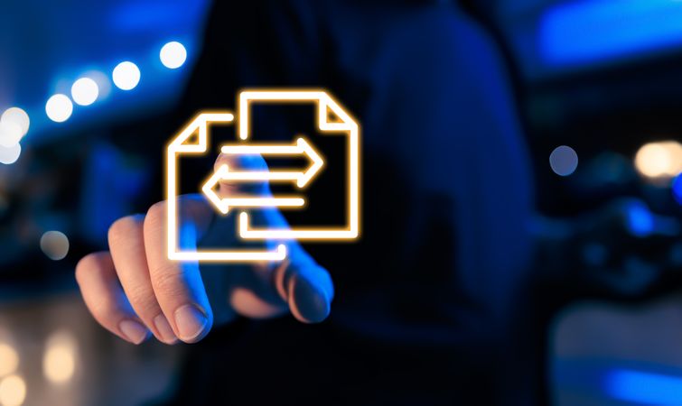 Secure Document Exchange for Business