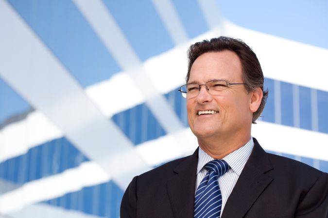 Businessman Smiling