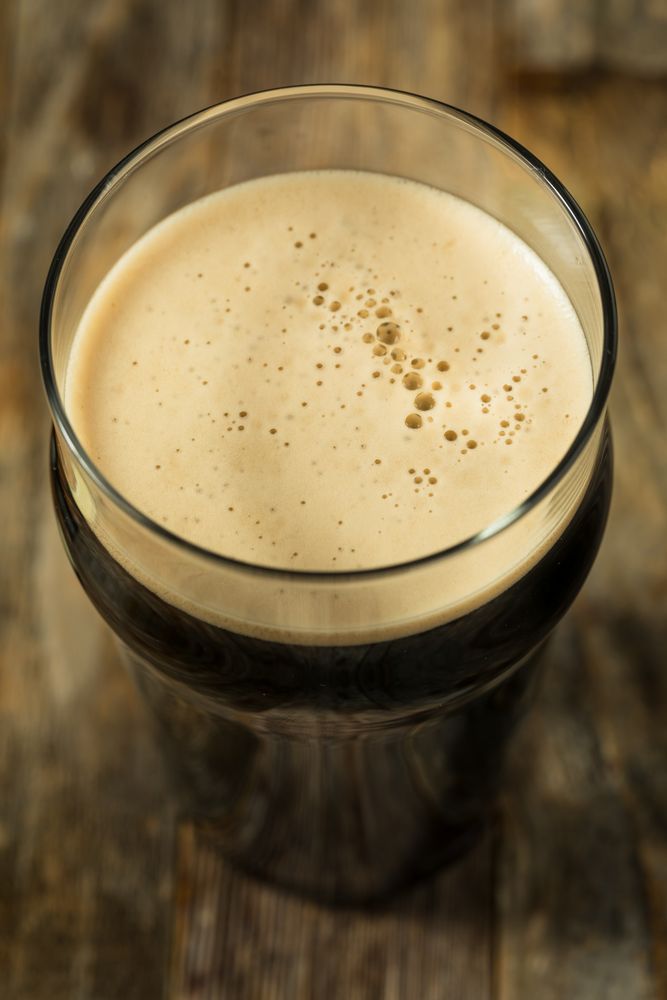 Boozy Dark Irish Stout Beer