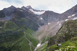 Picturesque idyllic mountain landscape in Switzerland