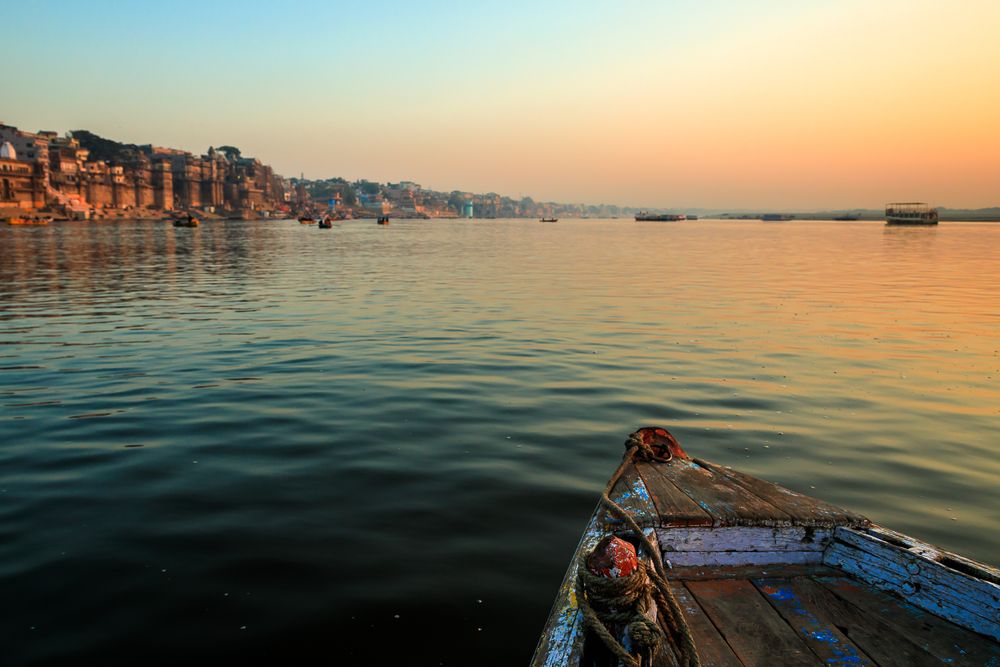 Boat on water surface