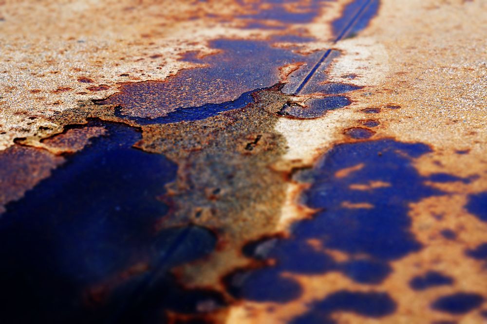 Old metal with corrosion texture